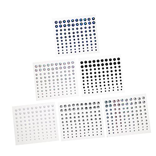 ARTSEWPLY 6 Blätter DIY Nail Art Strasssteine Selbstklebend Acryl Perlen Mix Glitzersteine Gesicht Körper Nägel Dekoration für Makeup und Basteln ARTSEWPLY 6 Blätter DIY Nail Art Strasssteine Selbstklebend Acryl Perlen Mix Glitzersteine Gesicht Körper Nägel Dekoration für Makeup und Basteln von ARTSEWPLY