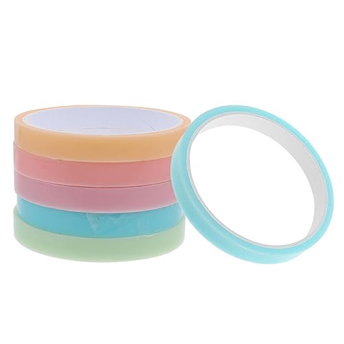 ARTSEWPLY 6 Rollen Farbiges Klebeband für Stressabbau Selbstklebendes Formbares Ballband in Pastellfarben Vielseitiges DIY Tape für Schüler und Kreativität ARTSEWPLY 6 Rollen Farbiges Klebeband für Stressabbau Selbstklebendes Formbares Ballband in Pastellfarben Vielseitiges DIY Tape für Schüler und Kreativität von ARTSEWPLY