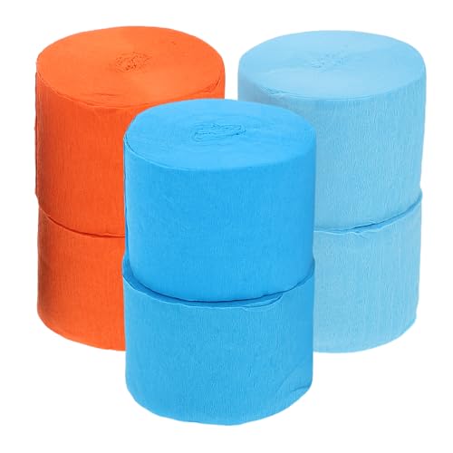 ARTSEWPLY 6 Rollen Krepppapier-luftschlangen, Einzigartige Regenbogen-luftschlangen, Party-dekorationen Für Den 4, Patriotischen Unabhängigkeitstag, Hochzeit, Geburtstagsdekoration ARTSEWPLY 6 Rollen Krepppapier-luftschlangen, Einzigartige Regenbogen-luftschlangen, Party-dekorationen Für Den 4, Patriotischen Unabhängigkeitstag, Hochzeit, Geburtstagsdekoration von ARTSEWPLY