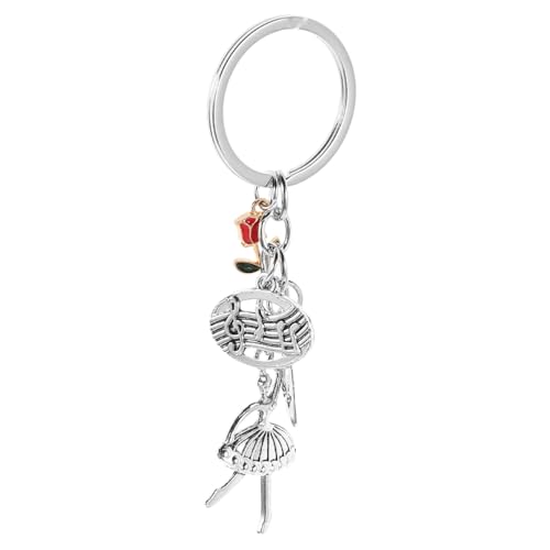 ARTSEWPLY 6 Stück Balletttänzer Keychain Rose Keychain Charms Schlüsselanhänger Für Frauen Balletttänzerin Charme Ballettschuh-schlüsselanhänger Ballett Charme Geldbörse Zinklegierung Silber ARTSEWPLY 6 Stück Balletttänzer Keychain Rose Keychain Charms Schlüsselanhänger Für Frauen Balletttänzerin Charme Ballettschuh-schlüsselanhänger Ballett Charme Geldbörse Zinklegierung Silber von ARTSEWPLY