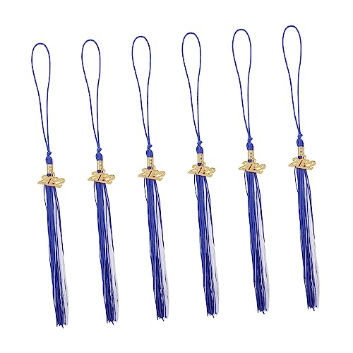 ARTSEWPLY 6 Stück Doktorhut Quaste Senior groß Und Abschlusskappe Quasten goldener Quastenbesatz Grad Abschluss Quaste Ornament Akademischer Abschluss Hut Quaste Absolvent Hut Polyester Blau ARTSEWPLY 6 Stück Doktorhut Quaste Senior groß Und Abschlusskappe Quasten goldener Quastenbesatz Grad Abschluss Quaste Ornament Akademischer Abschluss Hut Quaste Absolvent Hut Polyester Blau von ARTSEWPLY