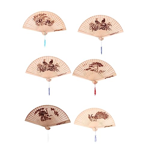 ARTSEWPLY 6 Stück Duftende Holzfächer Hochzeits Party Antikes Hochzeitsfächer Handfächer Für Hochzeitsgäste Braut Vintage Stil Faltbare Hochzeiten Retro Dekoration ARTSEWPLY 6 Stück Duftende Holzfächer Hochzeits Party Antikes Hochzeitsfächer Handfächer Für Hochzeitsgäste Braut Vintage Stil Faltbare Hochzeiten Retro Dekoration von ARTSEWPLY