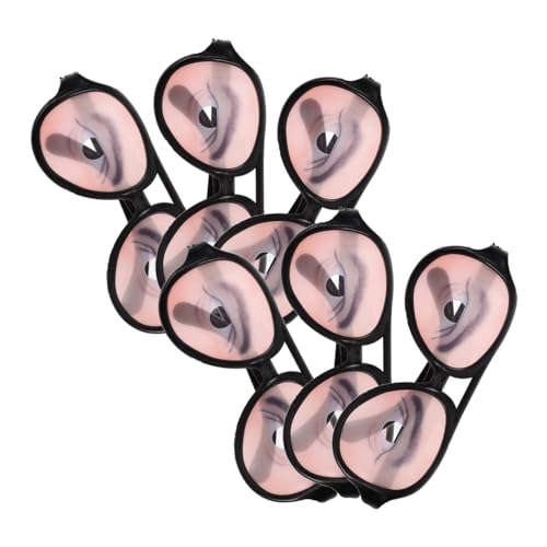 ARTSEWPLY 6 Stück Halloween Partybrillen mit Lustigen Motiven Wiederverwendbare Brillengestelle für Männer und Frauen Dekorative Faschingsbrille für Karneval Maskerade und Themenpartys von ARTSEWPLY
