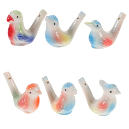 ARTSEWPLY 6 Stück Teiliges Keramik Vogelpfeifen für Lustige Musikspielzeuge Sichere und Langlebige Instrumente als Mitgebsel für Kindergeburtstag und Frühes Lernen ARTSEWPLY 6 Stück Teiliges Keramik Vogelpfeifen für Lustige Musikspielzeuge Sichere und Langlebige Instrumente als Mitgebsel für Kindergeburtstag und Frühes Lernen von ARTSEWPLY