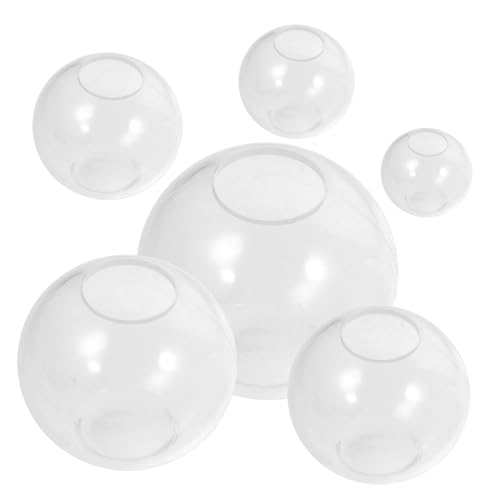 ARTSEWPLY 6 Stück Teiliges Kugel Transparent DIY Epoxidharz Gießformen für Kristallkugel Schmuckherstellung Handwerk Geschenkidee von ARTSEWPLY