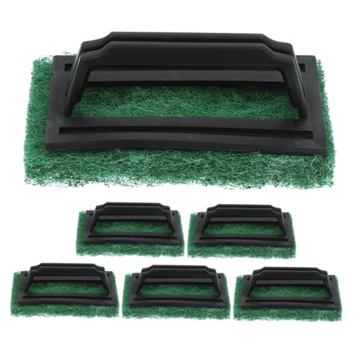 ARTSEWPLY 6 Stück Teiliges Siebdruck Reinigungsset mit Griff Langlebige Scheuerpads und Tintenentfernerbürsten für Präzise von Siebdruckrahmen Vielseitig Einsetzbar und Ergonomisch von ARTSEWPLY