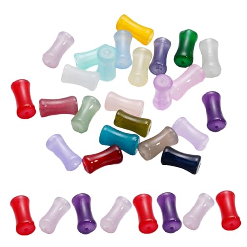 ARTSEWPLY 60 Stück Lampwork Bambus Stick Perlen Spacer Lose Perlen Für Schmuck Machen Halskette Armband Schlüsselanhänger ARTSEWPLY 60 Stück Lampwork Bambus Stick Perlen Spacer Lose Perlen Für Schmuck Machen Halskette Armband Schlüsselanhänger von ARTSEWPLY