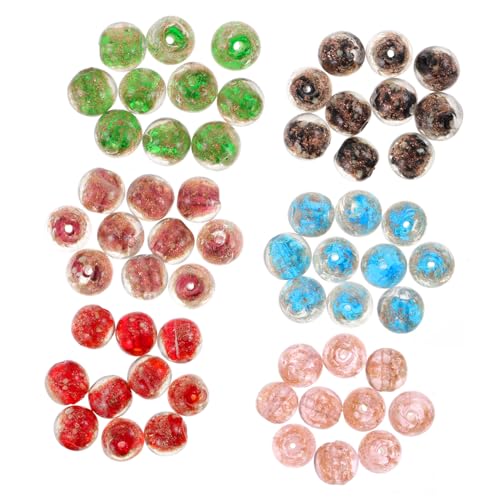 ARTSEWPLY 60 Stück Teiliges Glasperlen Luminous Perlen für Schmuckherstellung Leuchtende Bunte Glasperlen DIY Armband Halskette Basteln Langlebig Glatt Farben zum Selbermachen ARTSEWPLY 60 Stück Teiliges Glasperlen Luminous Perlen für Schmuckherstellung Leuchtende Bunte Glasperlen DIY Armband Halskette Basteln Langlebig Glatt Farben zum Selbermachen von ARTSEWPLY