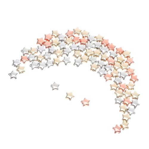ARTSEWPLY 600 Stück Galvanisierte Pentagramm Perlen Perlenschmuck Sternperlen Halskette Armband Charm Zubehör Metall Abstandshalterperlen Mit Großem Loch DIY Charm Armband Stern ARTSEWPLY 600 Stück Galvanisierte Pentagramm Perlen Perlenschmuck Sternperlen Halskette Armband Charm Zubehör Metall Abstandshalterperlen Mit Großem Loch DIY Charm Armband Stern von ARTSEWPLY