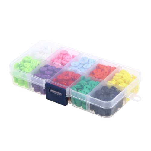 ARTSEWPLY 750 Stück Teiliges Bunte Harzknöpfe Runde Zweiöhrige Bread Buckles DIY Kinderkleidung Nähen Kreative Handgefertigte Knöpfe für Scrapbooking Bastelprojekte und Strickzubehör ARTSEWPLY 750 Stück Teiliges Bunte Harzknöpfe Runde Zweiöhrige Bread Buckles DIY Kinderkleidung Nähen Kreative Handgefertigte Knöpfe für Scrapbooking Bastelprojekte und Strickzubehör von ARTSEWPLY