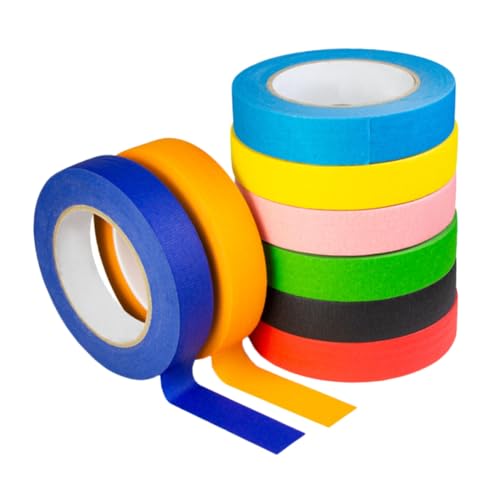 ARTSEWPLY 8 Rollen Bunte Washi Tapes Handreißbar Dekoratives Klebeband für Scrapbooking DIY Basteln Planner Journal ARTSEWPLY 8 Rollen Bunte Washi Tapes Handreißbar Dekoratives Klebeband für Scrapbooking DIY Basteln Planner Journal von ARTSEWPLY