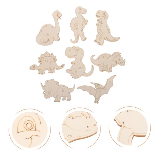 ARTSEWPLY 8 Stück Teiliges DIY Holzscheiben Dinosaurier Form Bastelset Holzspielzeug zum Bemalen Bastelzeug für Jungen und Mädchen Geschenk ARTSEWPLY 8 Stück Teiliges DIY Holzscheiben Dinosaurier Form Bastelset Holzspielzeug zum Bemalen Bastelzeug für Jungen und Mädchen Geschenk von ARTSEWPLY
