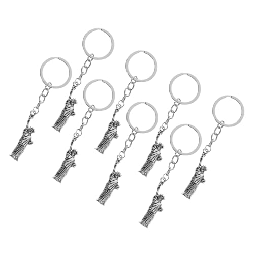 ARTSEWPLY 8 Stück Teiliges Freiheitsstatue Schlüsselanhänger aus Robustem Material Patriotische Bag Charms mit Einzigartigem Design als Independence Day Partygeschenk und Souvenir von ARTSEWPLY