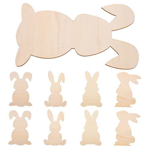 ARTSEWPLY 8 Stück kaninchenholzchips selber machen Party Hase ausgeschnitten Kaninchen Kaninchen Kaninchen Objekt Form Holzspäne selber machen Hasenausschnitt zum Basteln DIY -Holzscheiben ARTSEWPLY 8 Stück kaninchenholzchips selber machen Party Hase ausgeschnitten Kaninchen Kaninchen Kaninchen Objekt Form Holzspäne selber machen Hasenausschnitt zum Basteln DIY -Holzscheiben von ARTSEWPLY