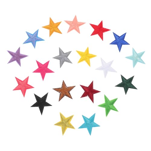 ARTSEWPLY 80 Stück Bunte Stern Patches zum Aufbügeln Bestickte Polyester Aufnäher in Sternform für Jeans Kleidung Schuhe Hüte Taschen Jacken Rucksäcke DIY Textil Dekoration ARTSEWPLY 80 Stück Bunte Stern Patches zum Aufbügeln Bestickte Polyester Aufnäher in Sternform für Jeans Kleidung Schuhe Hüte Taschen Jacken Rucksäcke DIY Textil Dekoration von ARTSEWPLY