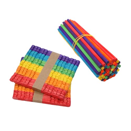 ARTSEWPLY 80 Stück Teiliges Bunte Holzstäbchen zum Basteln Glatte Sichere Eisstiele für DIY Popsicles Kindergarten Bastelzubehör Leicht Farbenfrohe Holzstäbchen für Sommerparty und Dessert ARTSEWPLY 80 Stück Teiliges Bunte Holzstäbchen zum Basteln Glatte Sichere Eisstiele für DIY Popsicles Kindergarten Bastelzubehör Leicht Farbenfrohe Holzstäbchen für Sommerparty und Dessert von ARTSEWPLY