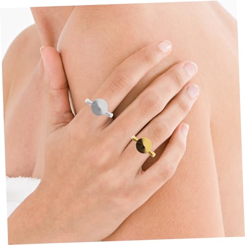 ARTSEWPLY 80 Stück Teiliges DIY Ring Basis Silber und Goldfarbene Fingerring Rohlinge für Schmuckherstellung Kreative Ringunterlagen für Individuelle Designs ARTSEWPLY 80 Stück Teiliges DIY Ring Basis Silber und Goldfarbene Fingerring Rohlinge für Schmuckherstellung Kreative Ringunterlagen für Individuelle Designs von ARTSEWPLY