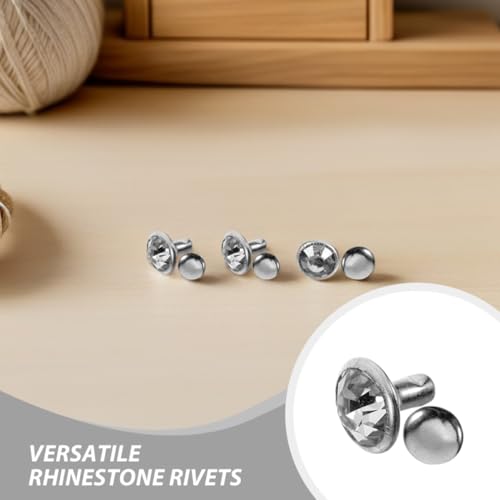 ARTSEWPLY 80 Stück Teiliges Kristall-nieten mit Doppelkopf Metallspitzen für Diy-taschen Schuhverzierung und Bekleidung Sichere Befestigung Modische Akzente für Schuhe Taschen Hüte und ARTSEWPLY 80 Stück Teiliges Kristall-nieten mit Doppelkopf Metallspitzen für Diy-taschen Schuhverzierung und Bekleidung Sichere Befestigung Modische Akzente für Schuhe Taschen Hüte und von ARTSEWPLY