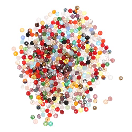 ARTSEWPLY 800 Stück Glasperlen Bunte Spacer Beads für DIY Armband Schmuckherstellung Facettierte Schmuckperlen für Halsketten Anhänger Bastelbedarf ARTSEWPLY 800 Stück Glasperlen Bunte Spacer Beads für DIY Armband Schmuckherstellung Facettierte Schmuckperlen für Halsketten Anhänger Bastelbedarf von ARTSEWPLY