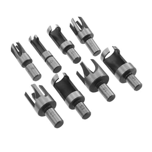 ARTSEWPLY 8Stücke Teiliges Holzdübelbohrer Set mit Metall Rundgriff Vielseitige Holzbohrer für Elektrische Bohrmaschinen Verschiedene für Heimwerker und DIY Projekte Langlebig von ARTSEWPLY