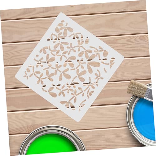 ARTSEWPLY 9 Stück Teiliges Blumen Langlebigem Pet für Wand Möbel Stoffmalerei Wiederverwendbar Geruchlos für DIY kunstprojekte und Scrapbooking von ARTSEWPLY