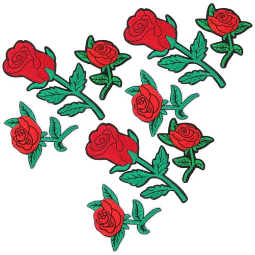 ARTSEWPLY 9 Stück Teiliges Rosenblumen Bügelflicken Bestickte Applikationen zum Aufbügeln und Aufnähen Dekorative Stoffpatches für Kleidung Taschen Schuhe DIY Bastelbedarf ARTSEWPLY 9 Stück Teiliges Rosenblumen Bügelflicken Bestickte Applikationen zum Aufbügeln und Aufnähen Dekorative Stoffpatches für Kleidung Taschen Schuhe DIY Bastelbedarf von ARTSEWPLY
