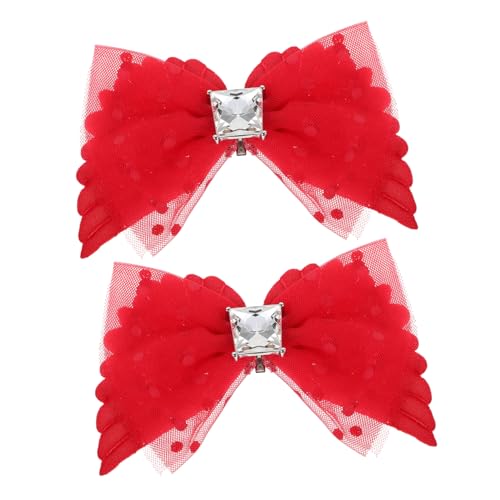 ARTSEWPLY Abnehmbare Flügel Schuhclips mit Schleifen Brautschuh Verzierung für High Heels Vielseitige Diy Accessoires für Hochzeit Party und Alltag Rote Netzstoff Punkte ARTSEWPLY Abnehmbare Flügel Schuhclips mit Schleifen Brautschuh Verzierung für High Heels Vielseitige Diy Accessoires für Hochzeit Party und Alltag Rote Netzstoff Punkte von ARTSEWPLY
