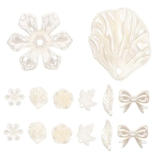 ARTSEWPLY Acryl Resin Flatback Charms Set Weiß Multi Style für Schmuck Bastelset DIY Anhänger Nail Art Rhinestone Zubehör für Geburtstag Hochzeit Weihnachtsdeko ARTSEWPLY Acryl Resin Flatback Charms Set Weiß Multi Style für Schmuck Bastelset DIY Anhänger Nail Art Rhinestone Zubehör für Geburtstag Hochzeit Weihnachtsdeko von ARTSEWPLY