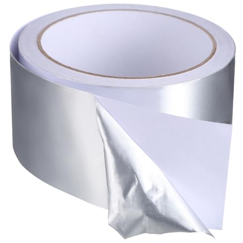 ARTSEWPLY Aluminiumfolie Klebeband Selbstklebend Hitzebeständig Isolierend für Abdichtung Reparatur von Rohren Kabeln und Oberflächen Einsetzbar ARTSEWPLY Aluminiumfolie Klebeband Selbstklebend Hitzebeständig Isolierend für Abdichtung Reparatur von Rohren Kabeln und Oberflächen Einsetzbar von ARTSEWPLY