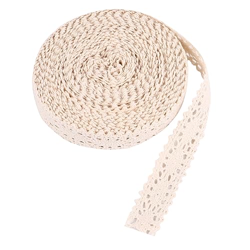 ARTSEWPLY Baumwollspitzenband Yards Rolle Baumwoll Spitzenborte zum Basteln Vielseitiges DIY Spitzenband für Kleidung Sofa und Kissen Dekoration Leicht Zuschneidbar Hochwertiges ARTSEWPLY Baumwollspitzenband Yards Rolle Baumwoll Spitzenborte zum Basteln Vielseitiges DIY Spitzenband für Kleidung Sofa und Kissen Dekoration Leicht Zuschneidbar Hochwertiges von ARTSEWPLY