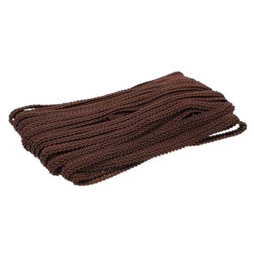 ARTSEWPLY Bunte Polyester Sofa Fringe Trim Zierband Dekorative Vorhangspitze für DIY Möbelkanten Kissen und Gardinen Langlebiges Wellenförmiges Spitzenband für Heimtextilien Packung von ARTSEWPLY