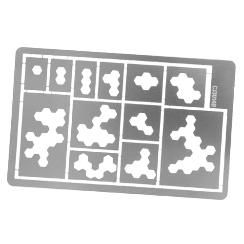 ARTSEWPLY Camouflage Schablone Sprühvorlage Wiederverwendbar für Basteln DIY Modellbau Flache Oberflächen Stoff Holz Präzise Malwerkzeug Geschenkidee von ARTSEWPLY