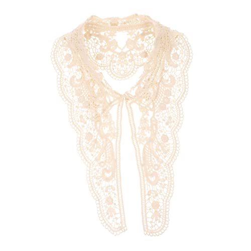 ARTSEWPLY DIY Bestickter Spitzenkragen aus Baumwollfaden Blumenapplikation Leichter Hautfreundlicher Stickkragen für Damen zum Aufnähen Vintage Spitzenborte für Blusen und Kleidung ARTSEWPLY DIY Bestickter Spitzenkragen aus Baumwollfaden Blumenapplikation Leichter Hautfreundlicher Stickkragen für Damen zum Aufnähen Vintage Spitzenborte für Blusen und Kleidung von ARTSEWPLY