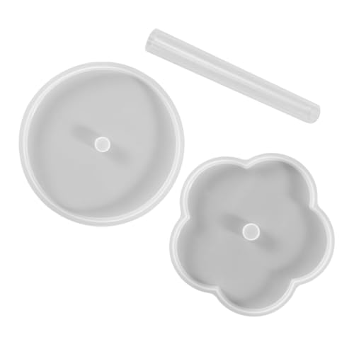 ARTSEWPLY DIY Silikon Blütenform Untersetzer Form Set Teilig Flexible Silikonform für Kreative Handwerksprojekte für Personalisierte Getränkeuntersetzer und Geschenkideen von ARTSEWPLY