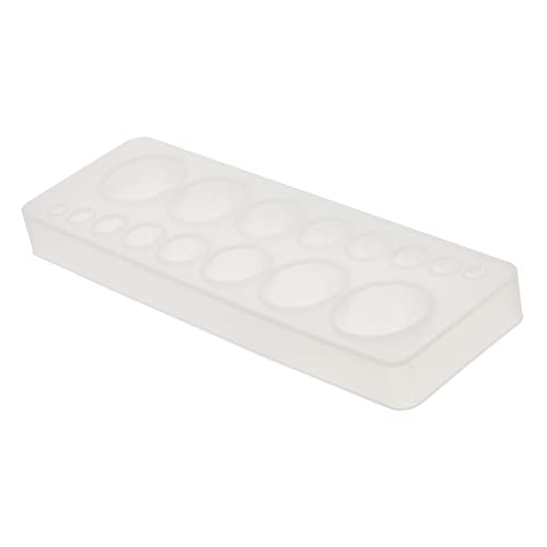 ARTSEWPLY DIY Silikonform für Edelsteine Epoxidharz Gießform für Kunstprojekte Einfaches Entformen Tragbar für Schmuckherstellung und Bastelarbeiten von ARTSEWPLY