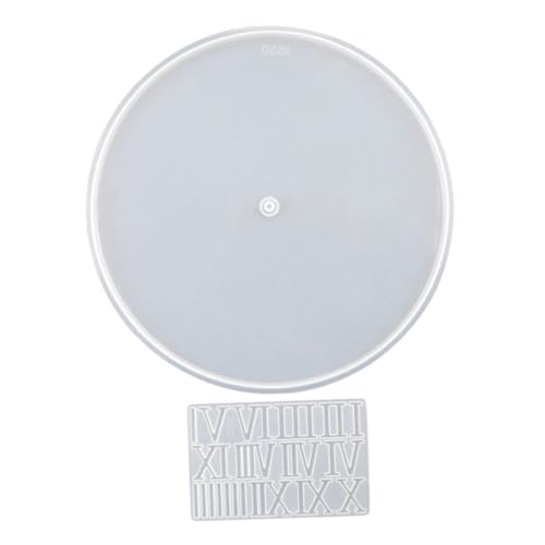 ARTSEWPLY DIY Silikonform für Römische Ziffern Teiliges für Epoxidharz Uhrmacher für Anfänger und Kreative Wanddekoration ARTSEWPLY DIY Silikonform für Römische Ziffern Teiliges für Epoxidharz Uhrmacher für Anfänger und Kreative Wanddekoration von ARTSEWPLY