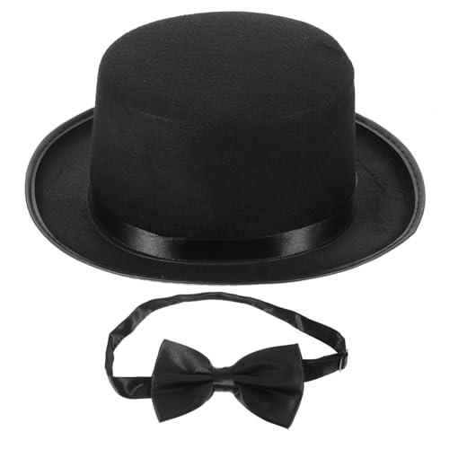 ARTSEWPLY Detektivkostüm mit Schwarzem und Eleganter Fliege Leichtes Party Accessoire für Verkleidungen Cosplay Halloween und Kindergeburtstag Vielseitig für Detektiv Rollenspiele von ARTSEWPLY