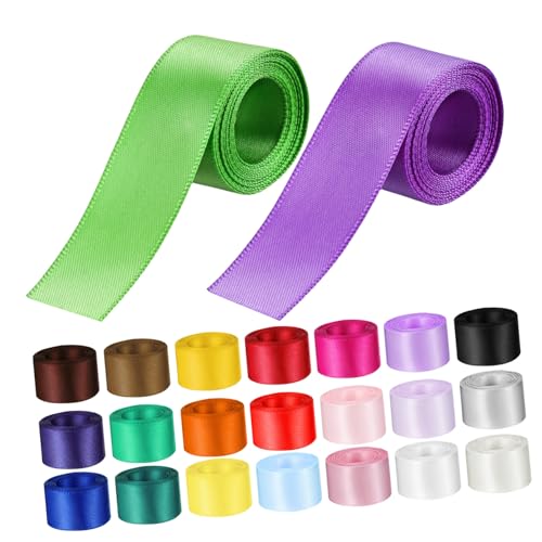 ARTSEWPLY Doppelseitiges Satinband Farben Polyester Vielseitiges Dekoband für Basteln Geschenkverpackung Hochzeit Schleifen DIY Handarbeit ARTSEWPLY Doppelseitiges Satinband Farben Polyester Vielseitiges Dekoband für Basteln Geschenkverpackung Hochzeit Schleifen DIY Handarbeit von ARTSEWPLY