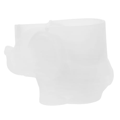 ARTSEWPLY Elefant Silikonform Epoxidharz Gießform für DIY Basteln Makeup Schwamm Aufbewahrung Flexible Silikonform für Schmuck Candy Schlüssel Aufbewahrungsbox Geeignet für Resin Seife von ARTSEWPLY