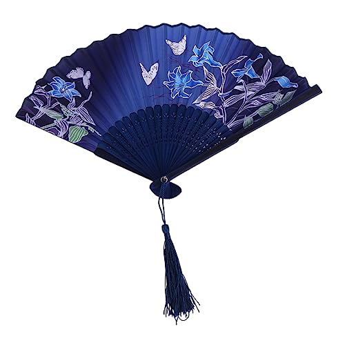 ARTSEWPLY Faltbarer Bambusfächer Tragbar Chinesischer Vintage Stil Handfächer Dekorationen Damen Für Kleine Fans Damen Faltbarer Fächer Stoff Gewebt Faltbar ARTSEWPLY Faltbarer Bambusfächer Tragbar Chinesischer Vintage Stil Handfächer Dekorationen Damen Für Kleine Fans Damen Faltbarer Fächer Stoff Gewebt Faltbar von ARTSEWPLY