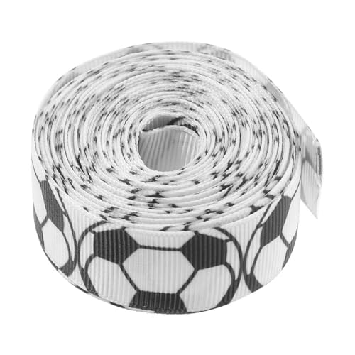 ARTSEWPLY Fußball Dekorationsband Satin Breit Geschenkband für Partys Bastelarbeiten und Verpackungen Langlebig und Leicht zu Verarbeiten ARTSEWPLY Fußball Dekorationsband Satin Breit Geschenkband für Partys Bastelarbeiten und Verpackungen Langlebig und Leicht zu Verarbeiten von ARTSEWPLY