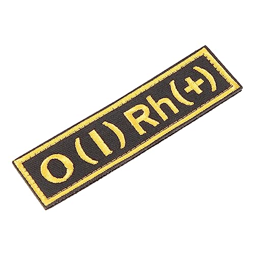 ARTSEWPLY Gestickte Blutdichtung vom Blut Flicken nähen Flecken bestickt Flicken für Bekleidung Gestickte Halloween-Patches Kleidung dekorative Patches o Blutgruppenpflaster Nylon von ARTSEWPLY