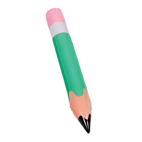 ARTSEWPLY Giant Inflatable Pencil Balloon PVC Classroom Decoration für Schulanfang Lustiges Deko Accessoire für Partys Kindergärten und Besondere Anlässe von ARTSEWPLY