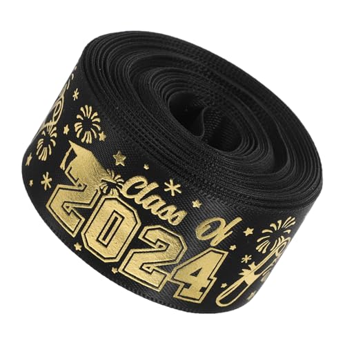 ARTSEWPLY Graduierungsband mit Heißpräge-effekt Breit Yards Dekoratives Geschenkband für DIY Basteln Party Deko Schleifen und Geschenkverpackungen Glattes Flexibles Material ARTSEWPLY Graduierungsband mit Heißpräge-effekt Breit Yards Dekoratives Geschenkband für DIY Basteln Party Deko Schleifen und Geschenkverpackungen Glattes Flexibles Material von ARTSEWPLY