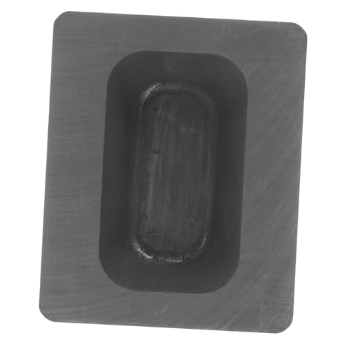 ARTSEWPLY Graphit Gussform Form Korrosionsbeständig Schlagfest Langlebig Kleine Metallschmelze Vielseitig für Gold Silber Schmuckherstellung Schnelle Hitze und Kühlfunktion von ARTSEWPLY