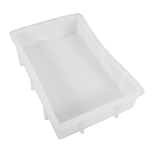 ARTSEWPLY Große Silikonform für Epoxidharz Langlebige Rechteckige Gießform Einfach zu Reinigen Vielseitig für Blumenhaltbarkeit und Heimdekoration Großes DIY Resin Mold von ARTSEWPLY