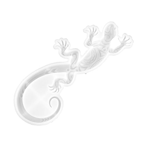 ARTSEWPLY Handgefertigte Gecko Silikonharzform DIY Wanddekoration Gussform Für Eidechsenverzierungen Basteln Und Home Decor Für Epoxidharz Projekte von ARTSEWPLY