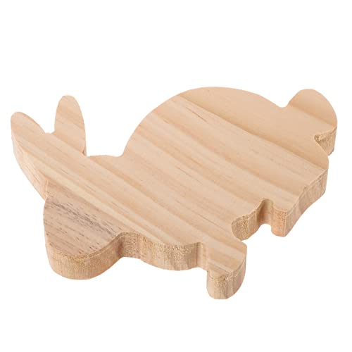 ARTSEWPLY Hasenschmuck Aus Holz Kinderhandwerk Bunny Cutout Craft Kaninchen Hasenscheibe Ornament Hasenornament Häschen Zeug Sachen Mini Ohren Skulpturen Wohnkultur Holzscheiben von ARTSEWPLY