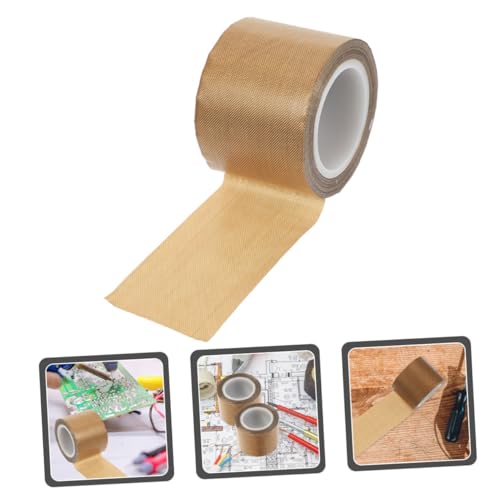 ARTSEWPLY Hitzebeständiges Isolierband Hitzebeständiges Klebeband für Elektrische Isolierung Verschleißfestes Langlebiges Industrieklebeband Geeignet für Elektronik Thermoplastik und von ARTSEWPLY