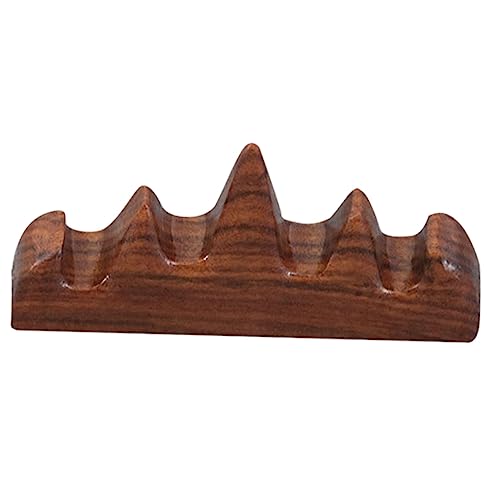 ARTSEWPLY Kalligraphie Pinselhalter Holz Stilvoller Stifthalter mit Design für Schreibtischdekoration und Geschenkideen Handwerk für Kalligraphie Stifte von ARTSEWPLY
